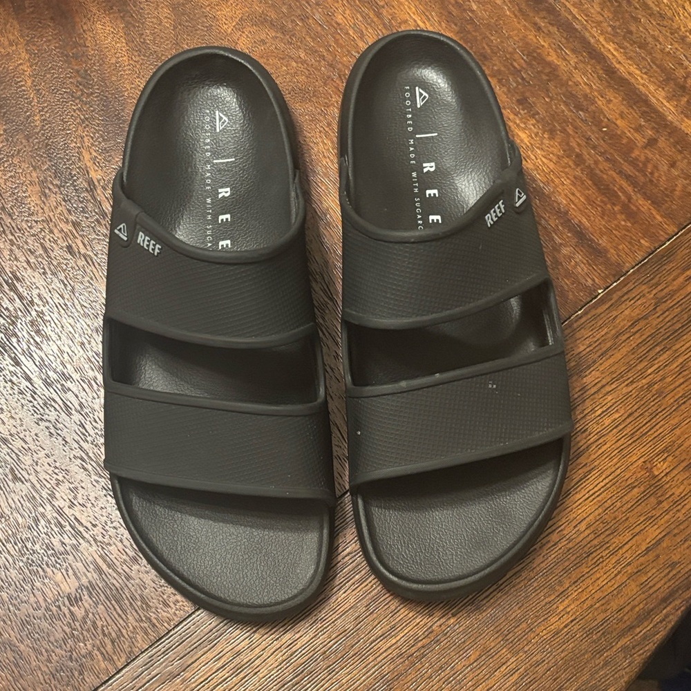 Reef Men's Dual Strap Black Sandals